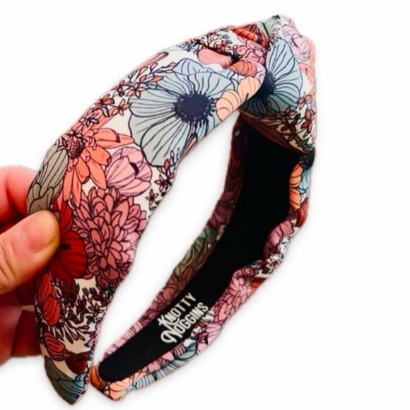 Floral Headband- Colorful Headbands Handcrafted  New - Picture 10 of 12